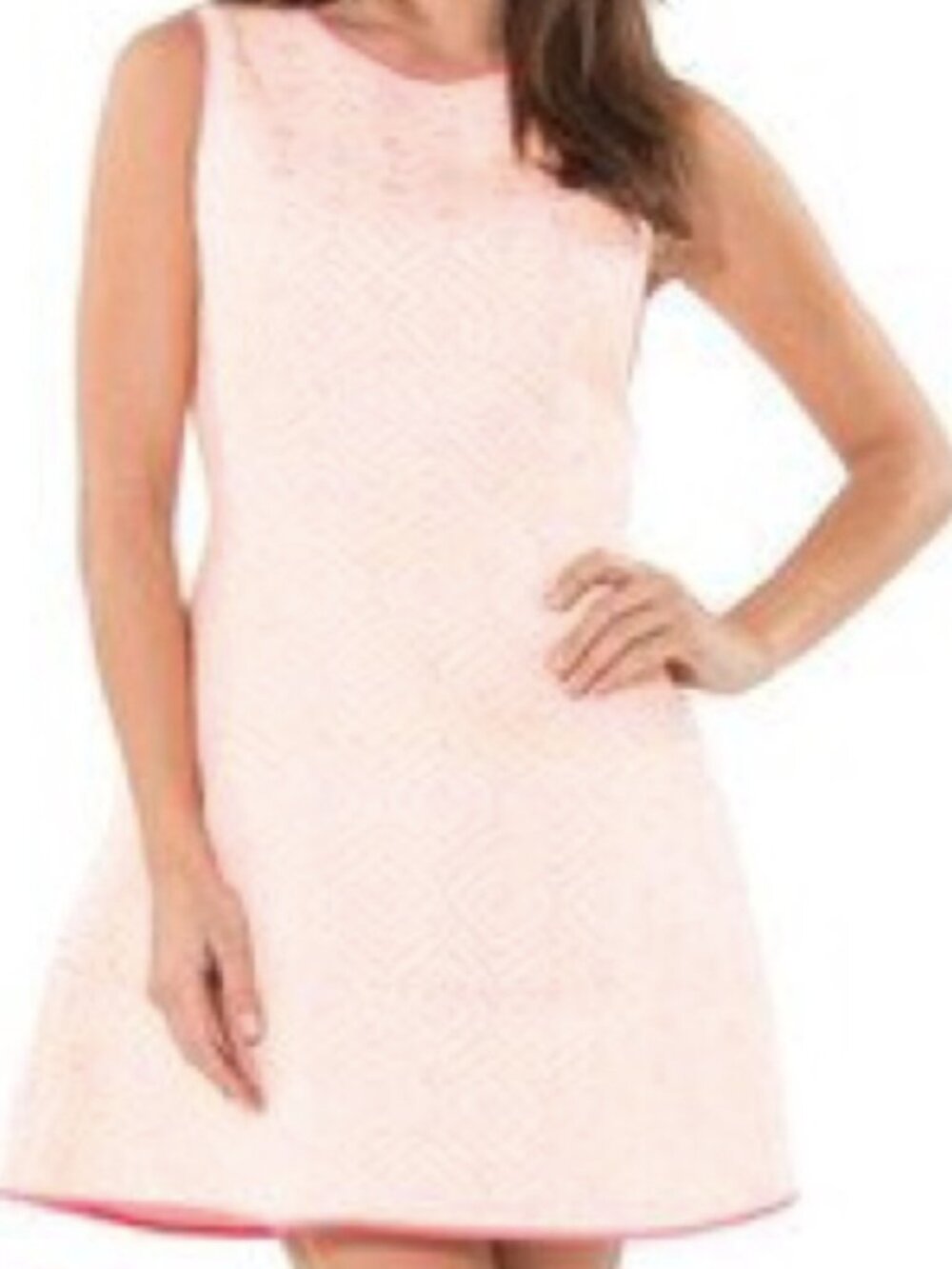 Sail to Sable flare dress - orange; size 2